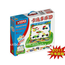 Cartoon car world practise DIY ability Puzzles toys